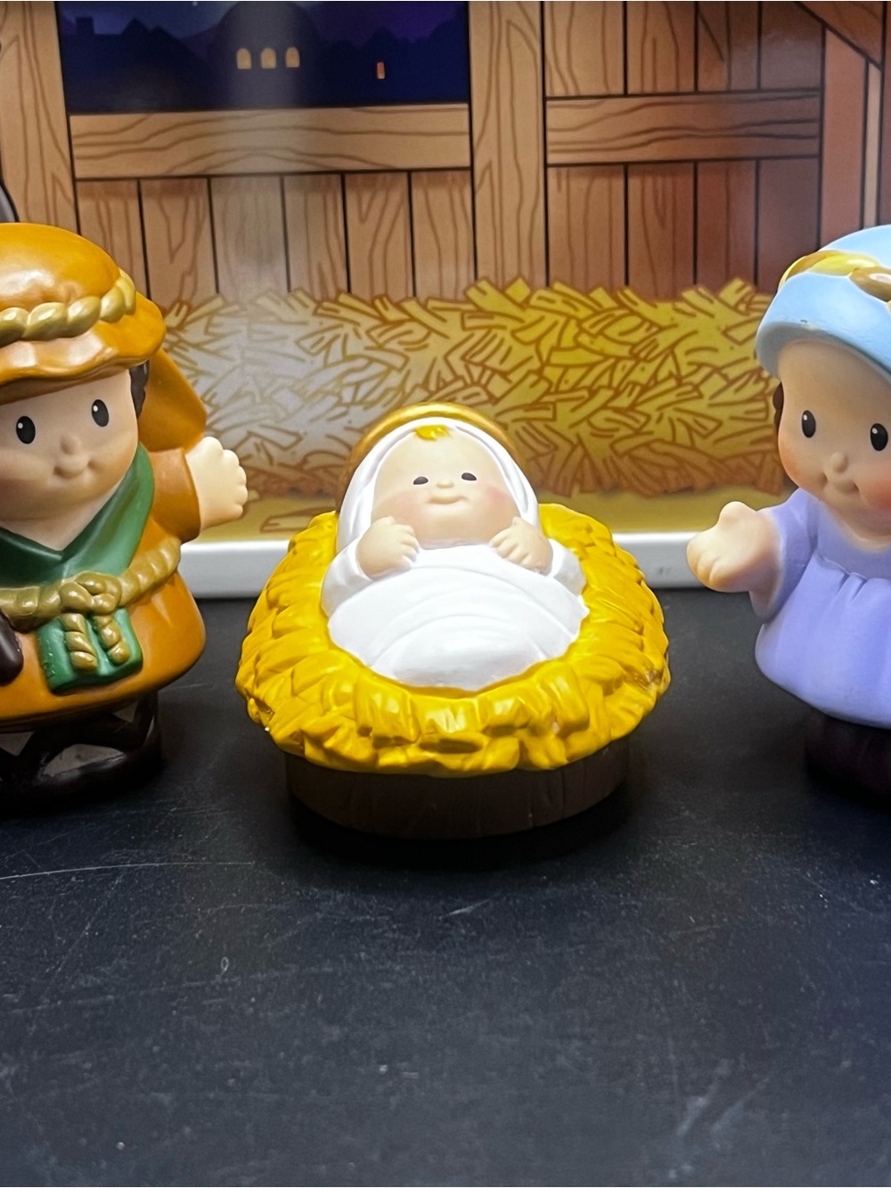 Fisher-Price Little People On-the-Go Nativity Set Storage Case Lunch Box Style - Picture 7 of 12